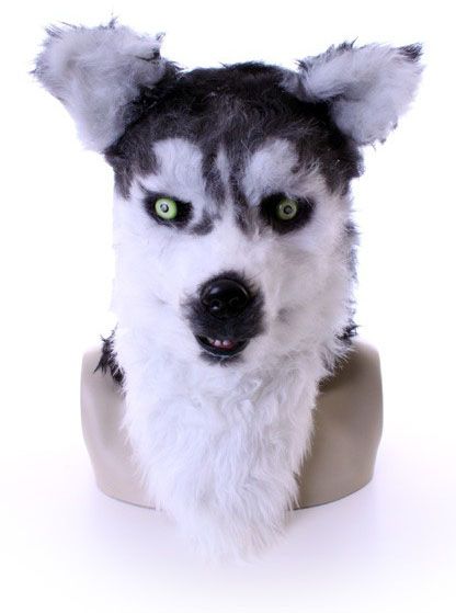 Volledig masker Husky Wolf