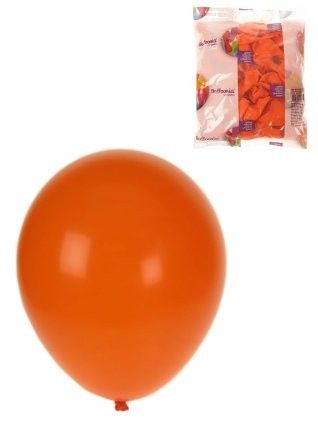 Koningsdag Helium ballonnen Oranje 100 stuks