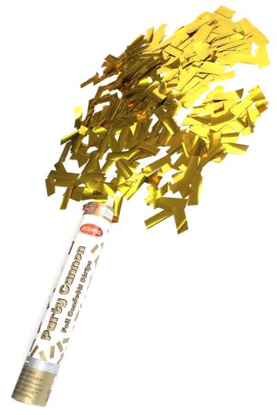 Partycanon goud papier 30 cm papier strip