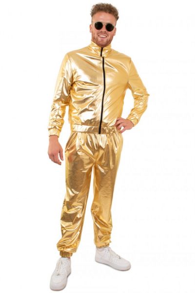 Gouden 80s Trainingspak Heren