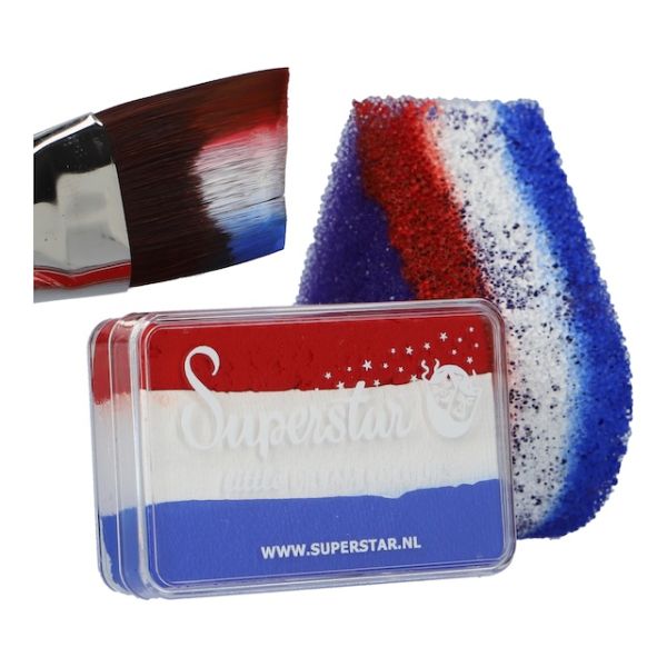 Superstar Little Dream Colours rood wit blauw