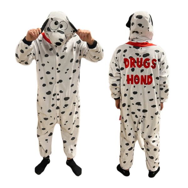 Honden onesie - dieren onesie Drugshond