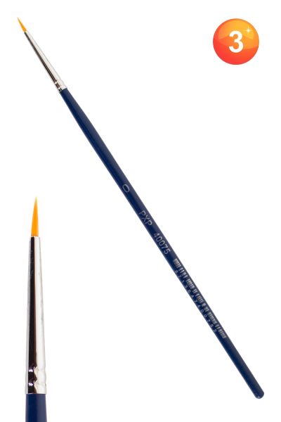 3 PXP lip- en eyeliner schminkpenselen