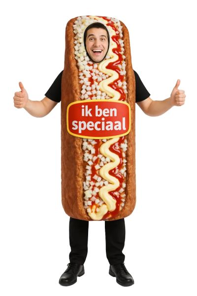 Frikandel Speciaal kostuum voor volwassenen
