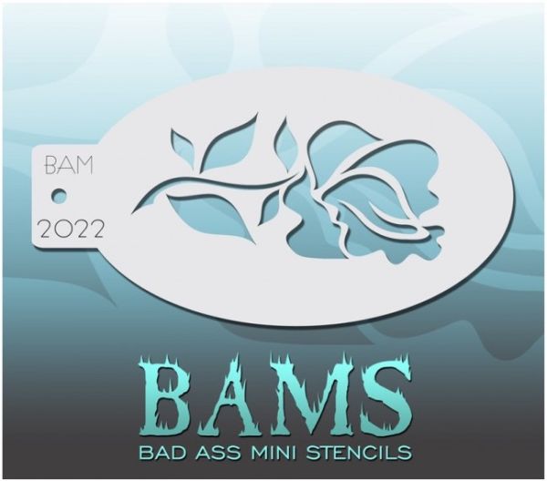 Bad Ass BAM stencil 2022 - Roos