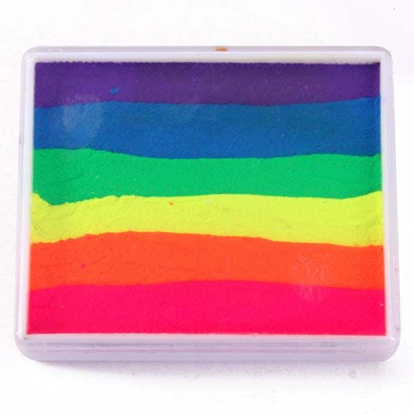PXP Special FX splitcake Neon Paars Blauw Groen Geel Oranje Rood