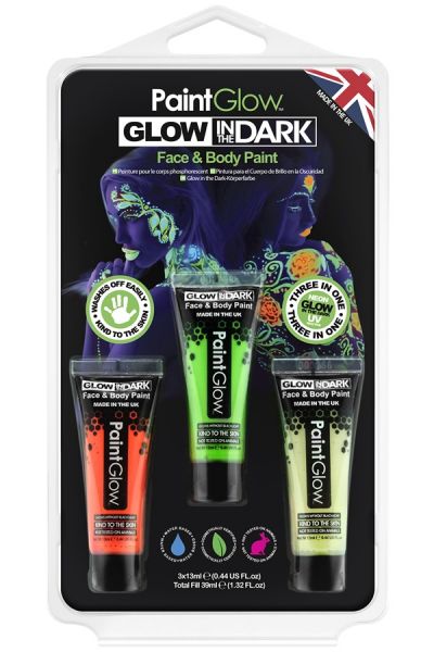 PaintGlow glow in the dark schmink