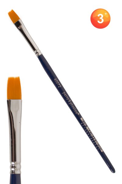 Schminkpenseel plat PXP 7 mm