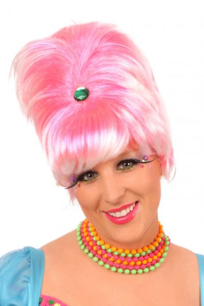 Roze Pruik Tippy