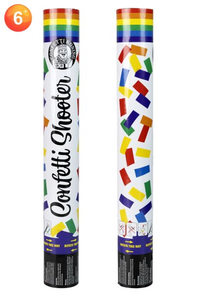 Pride popper confetti shooter