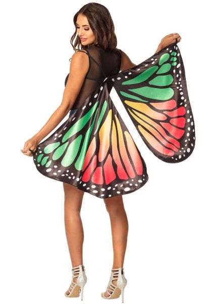 Fleurige vleugels vlinder