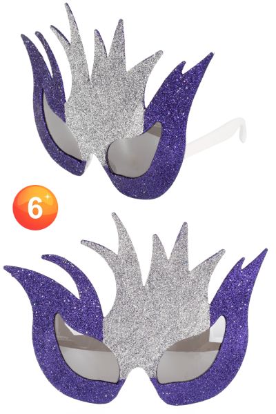 Braziliaanse glitter brillen