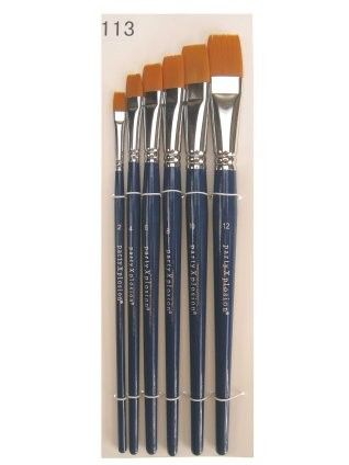 Penselenset voor splitecake schmink 6 stuks in etui