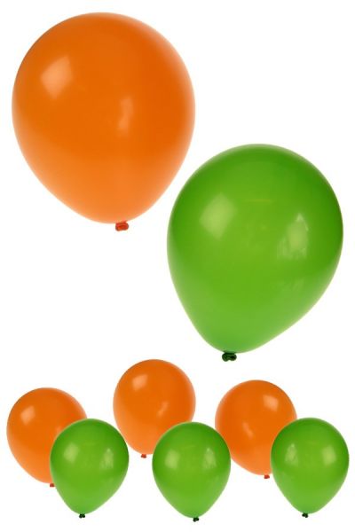 Kruikenstad Ballonnen helium oranje groen Tilburg