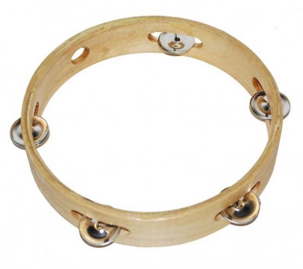 Tamboerijn van hout 21cm