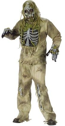 Halloween griezel zombie outfit