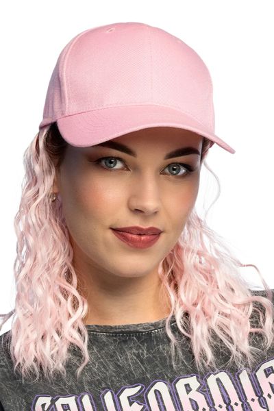 Pet Casey met pruik roze