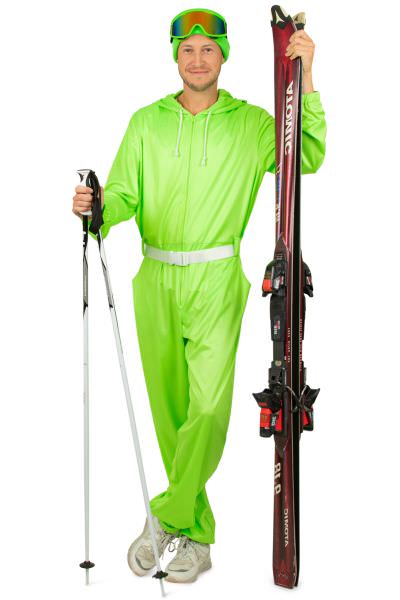Apres ski overall neon groen