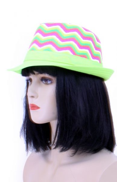 Hippie hoedje Aztec groen