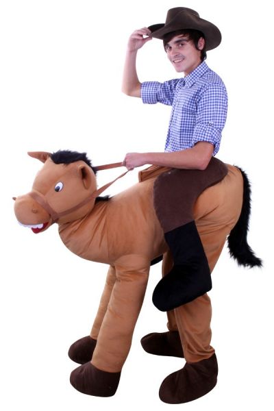 Rijdend op paard dierenkostuum