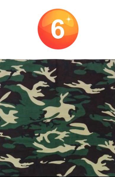 Bandana zakdoek met Camouflage