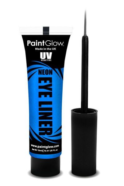 PaintGlow NEON UV Eyeliner blauw