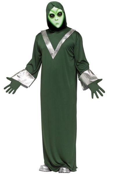 Groen Alien kostuum