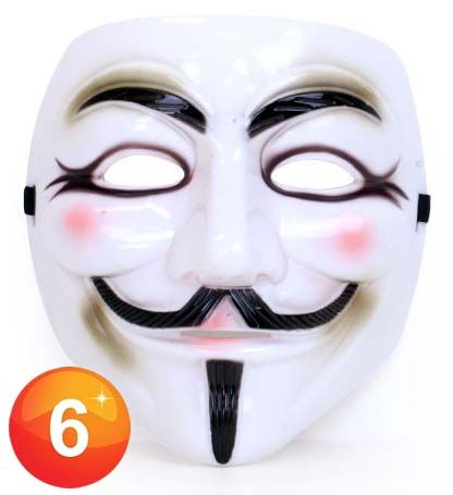 Vendetta masker plastic
