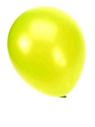 Kwaliteitsballon metallic appelgroen