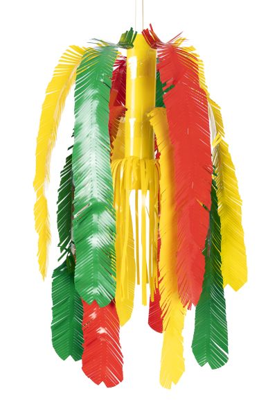 Carnaval Fontein rood geel groen