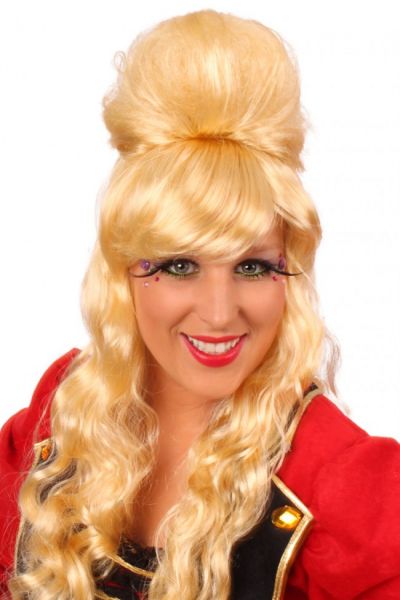 Pruik popster Amy blond