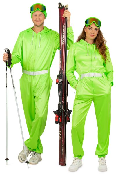 Apres ski overall neon groen