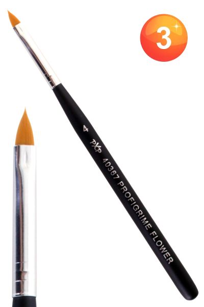 PXP penseel bloem synthetisch profigrime maat 4