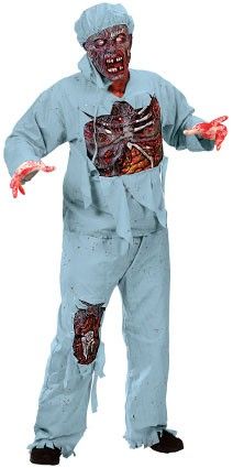 Halloween kostuum chirurg horror outfit