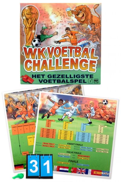 Gezelschapsspel WK Voetbal bordspel