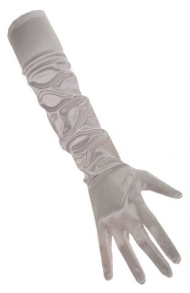 Gala handschoenen zilver grijs 48 cm