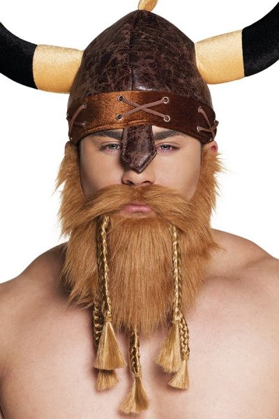 Baard met snor Viking
